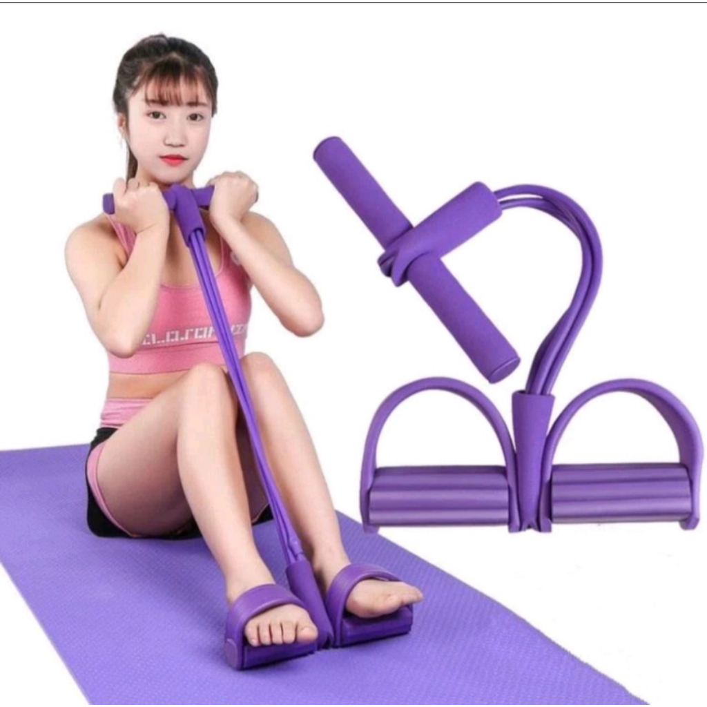 Dây kéo tập bụng, mông,chân