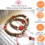 Vòng tay trầm hương tốc kiến thô mộc Quảng Nam mixcharm đá xanh ngọc quấn 2 vòng-6mm 47 hạt, Bình an tài lộc.