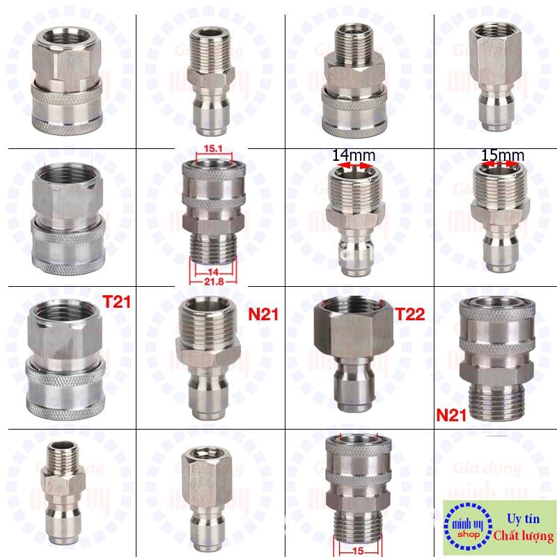 Khớp nối nhanh 3/8