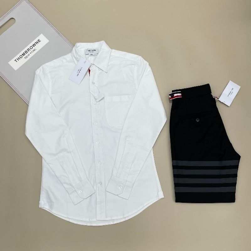 ⚡️[Hight Quality] Sơ Mi Thom TB Vải Oxford Check Kẻ Viền Trong Đơn Giản Tinh Tế Hàng Loại 1 Phù Hợp Nam Nữ Sơ Mi TB