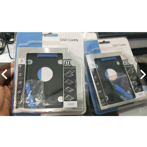 Khay Caddy Bay HDD SSD SATA 3 9.5mm - Khay ổ đĩa cứng thay thế ổ DVD ...