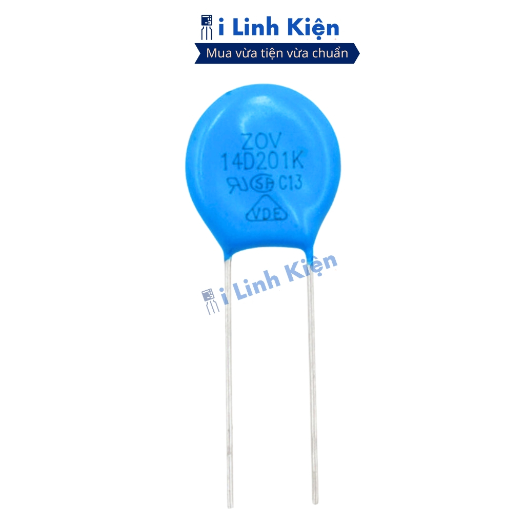 ( Combo 5) Tụ chống sét Varistor 14D201K/14D301K/14D331K/14D470K/14D471K/14D561K/14D621K/14D681K/14D821K 14mm ilinhkien.