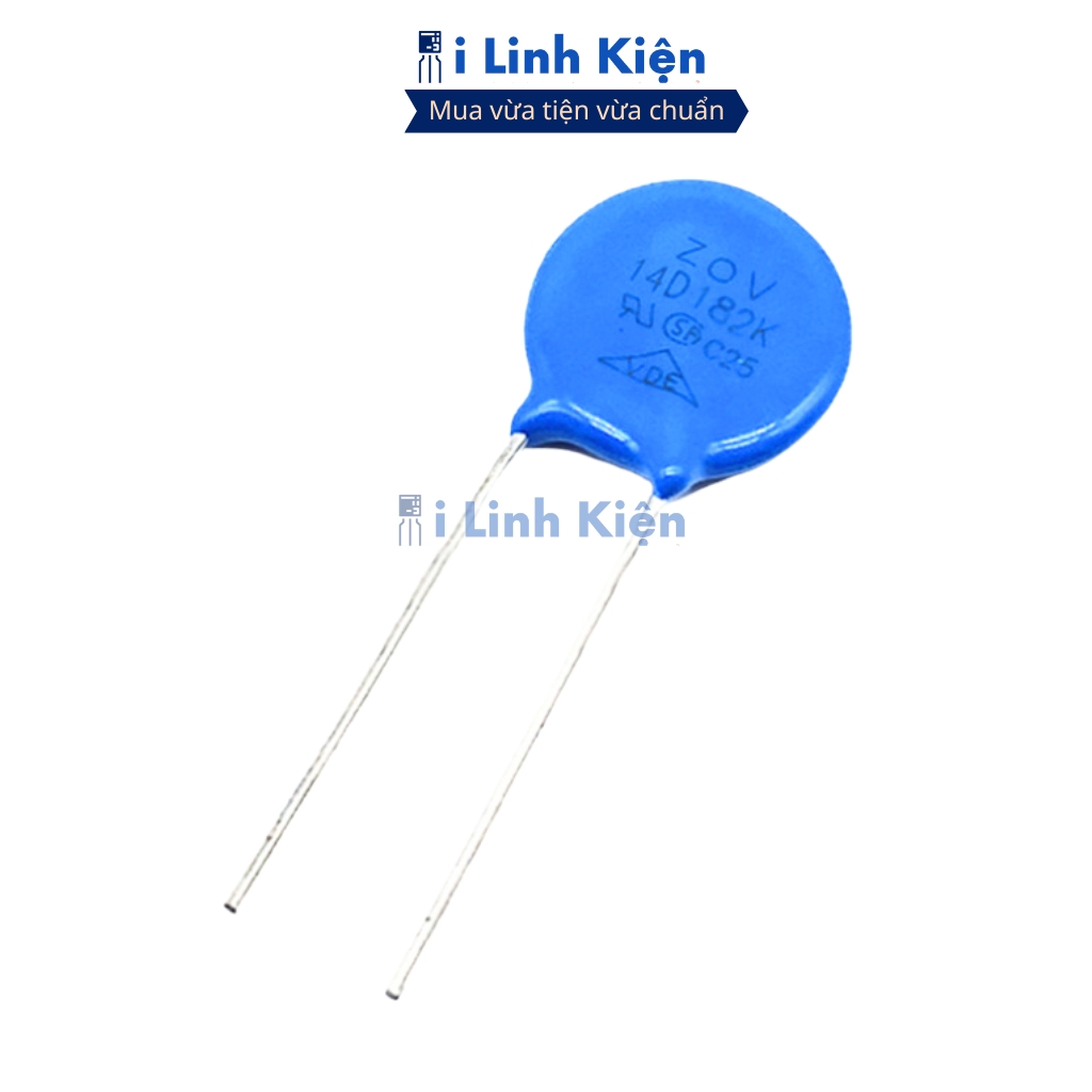 ( Combo 5) Tụ chống sét Varistor 14D201K/14D301K/14D331K/14D470K/14D471K/14D561K/14D621K/14D681K/14D821K 14mm ilinhkien.