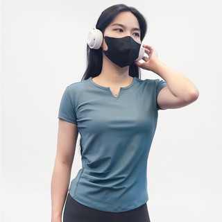 Áo thể thao Gladimax T-Shirt V-Neck TX20 co giãn, thoáng mát, thoải mái tự tin tập luyện