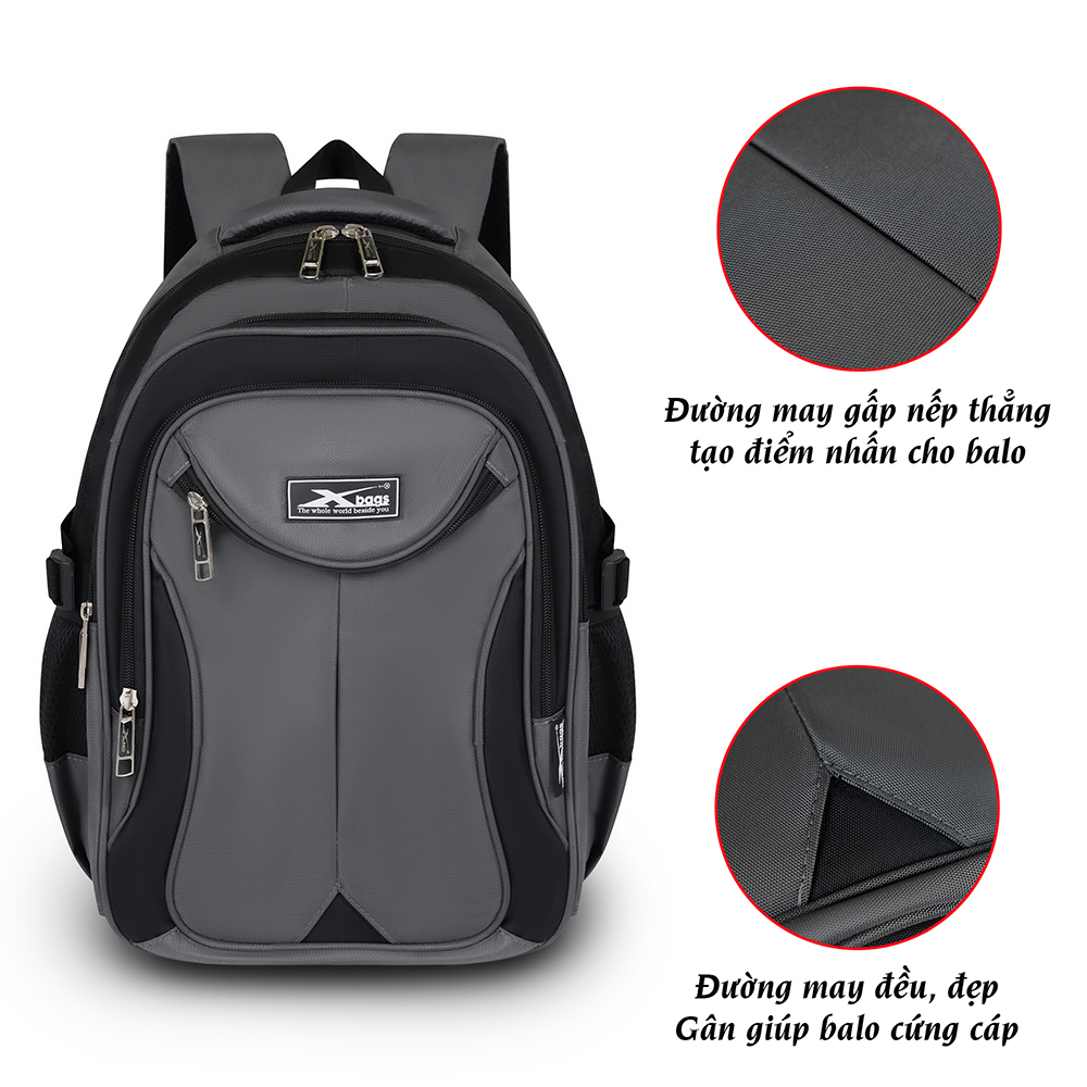 Balo Laptop Nam Cao Cấp 15.6 Inch Chống Nước Xbags Balo Đa Năng Đi Làm Đi Du Lịch Thiết Kế Mạnh Mẽ XB 2004