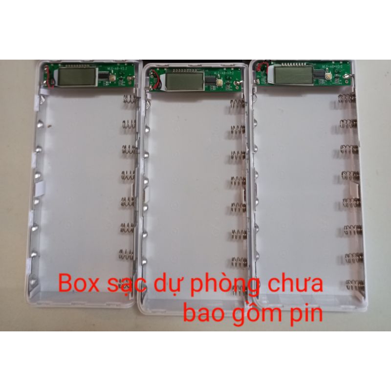 Box sạc dự phòng dùng pin 18650 ( SẢN PHẨM KHÔNG BAO GỒM PIN) | Shopee ...