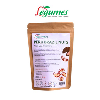 Nhân Quả Hạch Không Vỏ Hữu Cơ Giàu Dinh Dưỡng, Bổ Sung selenium tein Cao - Brazil Nuts - Légumes