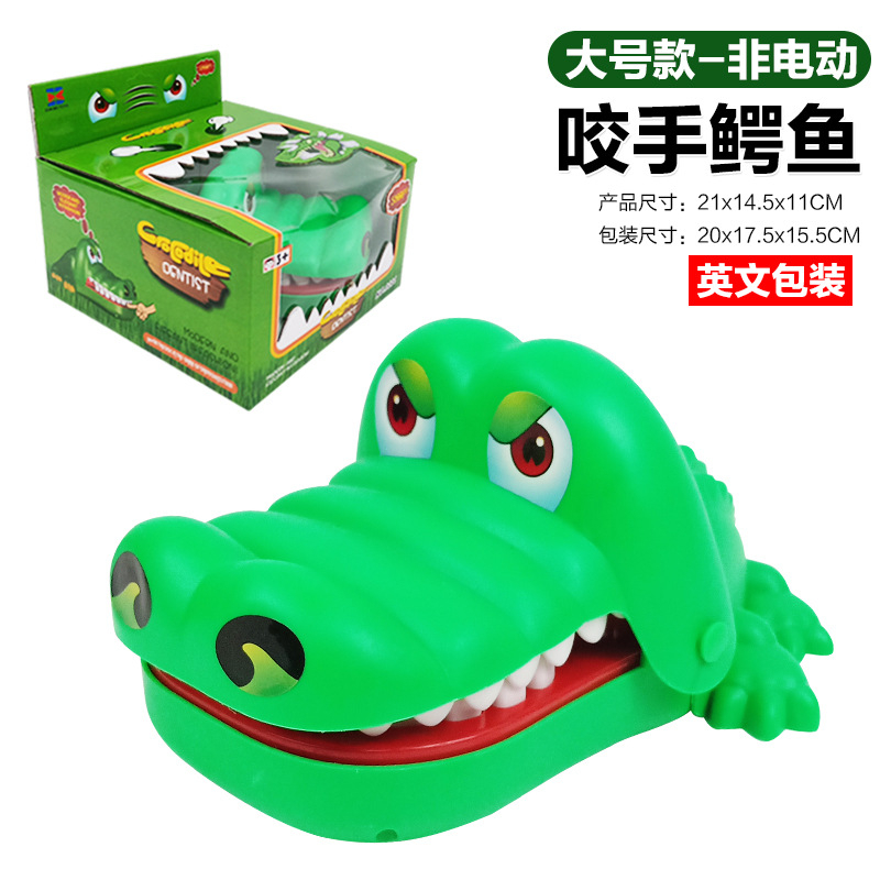 Đồ Chơi Cá Sấu Cắn Tay, Cá Mập Cắn Tay Vui Nhộn Cho Bé(Đủ size)