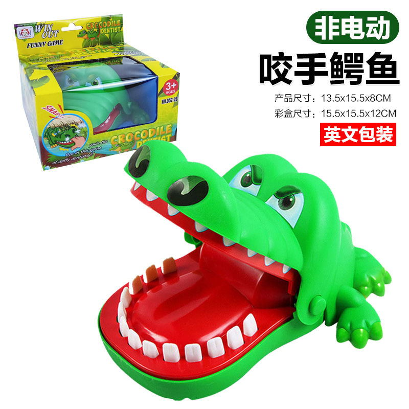 Đồ Chơi Cá Sấu Cắn Tay, Cá Mập Cắn Tay Vui Nhộn Cho Bé(Đủ size)