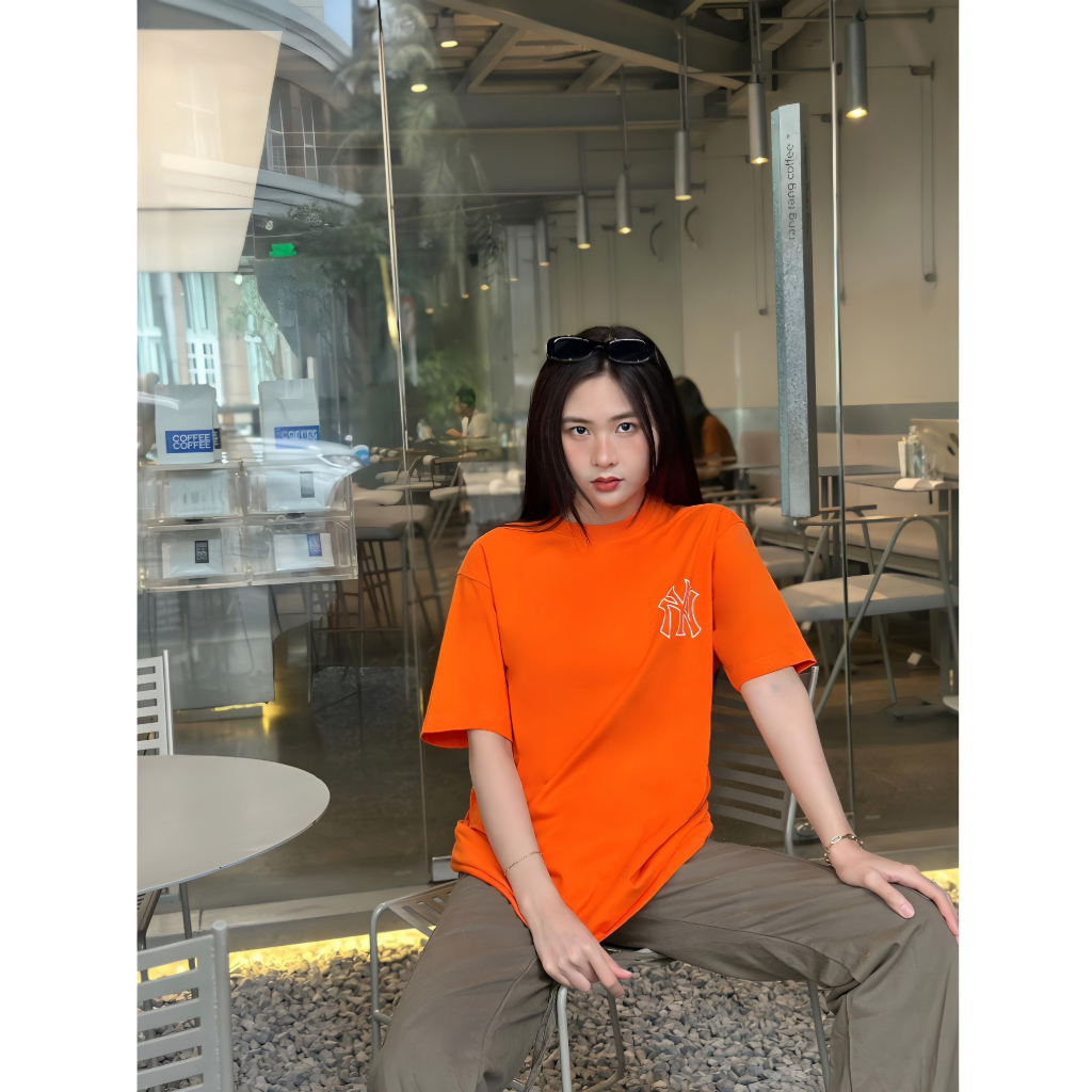[VẢI 250 GSM] Áo Thun NYC LA Boston Form Unisex Vải Cotton Cao Cấp Premium Co Giãn Thấm Hút Mồ Hôi