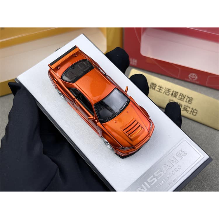 Nissan Skyline GT-R R34 Z-Tune Avec Figurine – Fast & Furious Orange – Time Micro 1/64