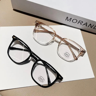 Gọng kính cận thời trang nam nữ mắt kính vuông Unisex chống ánh sáng xanh và tia UV thay được tròng cận  HANASO 523