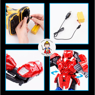 Đồ Chơi Robot Đấm Bốc Điều Khiển Từ Xa Tay Cầm Cảm Biến Hành Động Kèm Pin Và Dây Sạc Cuộc Chiến Của Những Cỗ Máy MMA WWE