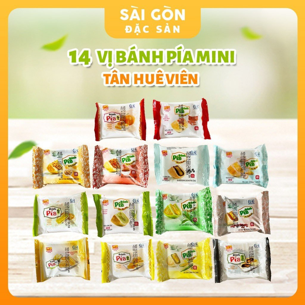 Bánh Pía Mini Tân Huê Viên Bánh Pía Sóc Trăng Mini 40gam chính hãng Sài ...