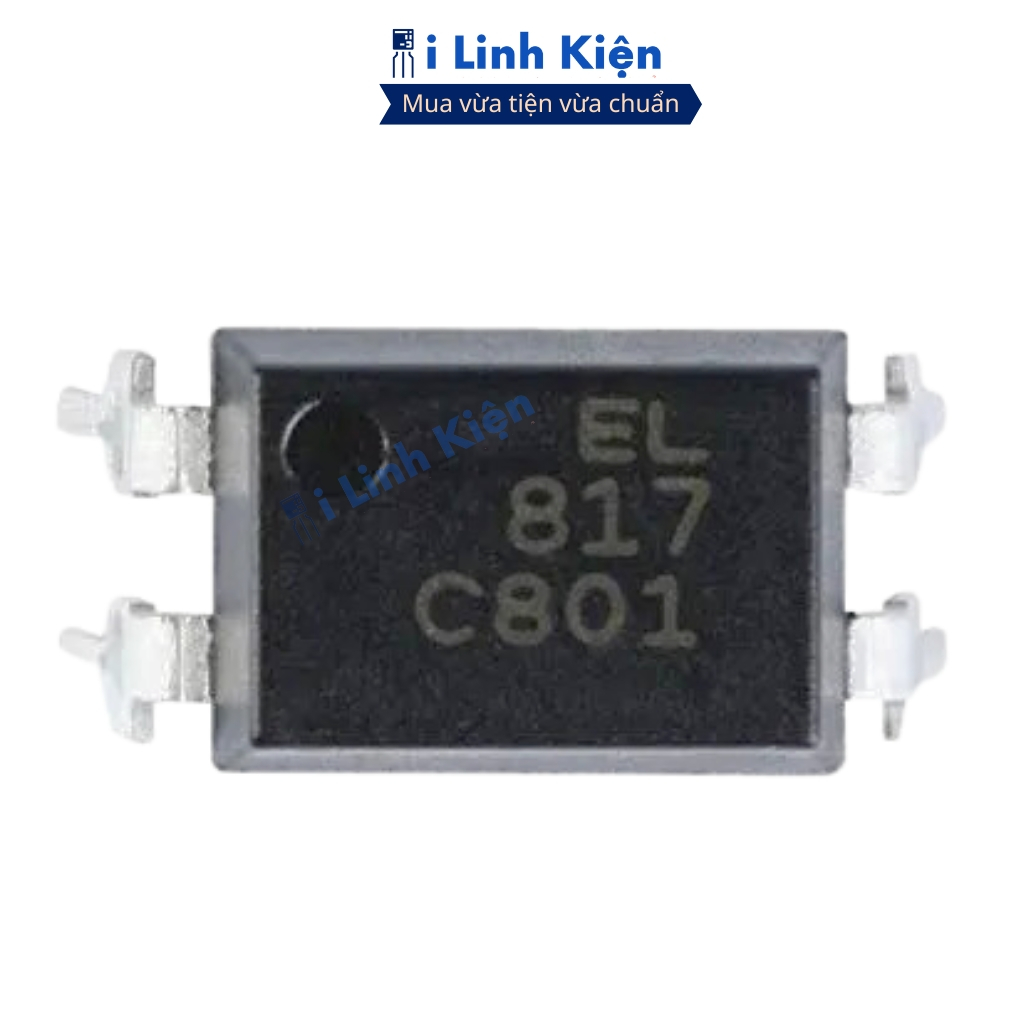 Ic quang PC817 PC817C EL817 DIP-4/SOP-4 loại thường/chính hãng Sharp chất lượng cao ilinhkien.