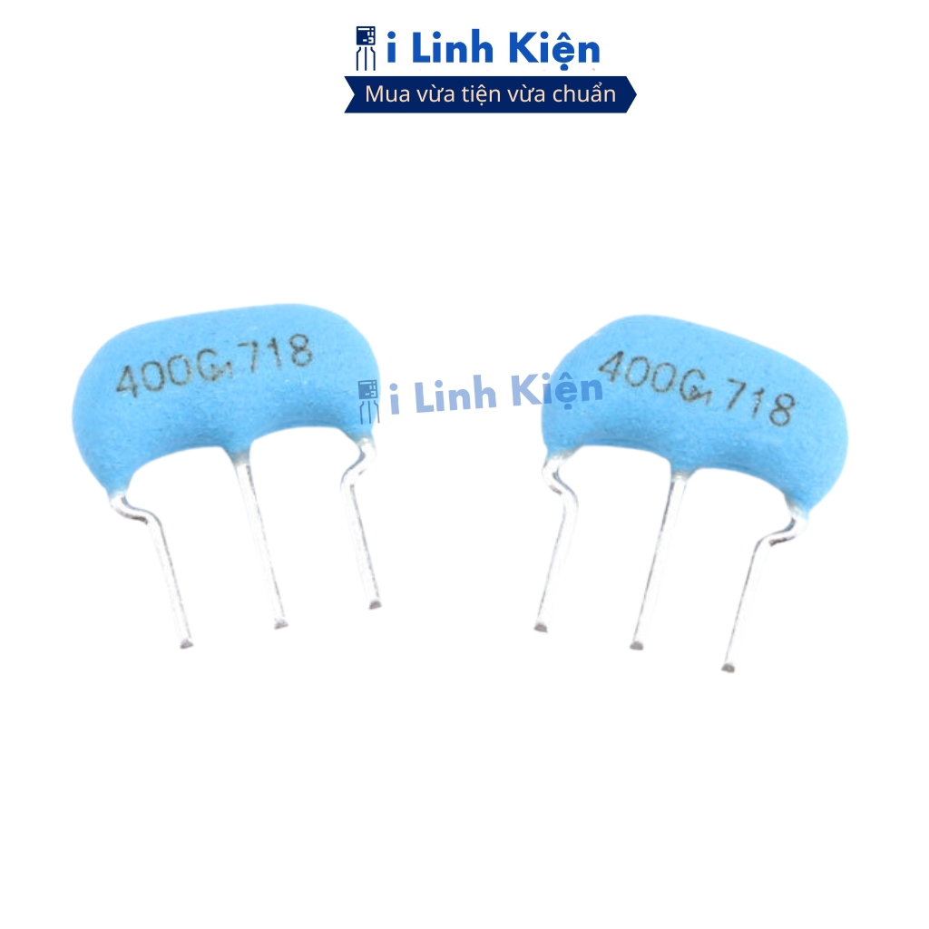 Thạch anh 3 chân 4Mhz combo 10 con chân cắm chất lượng cao ilinhkien.
