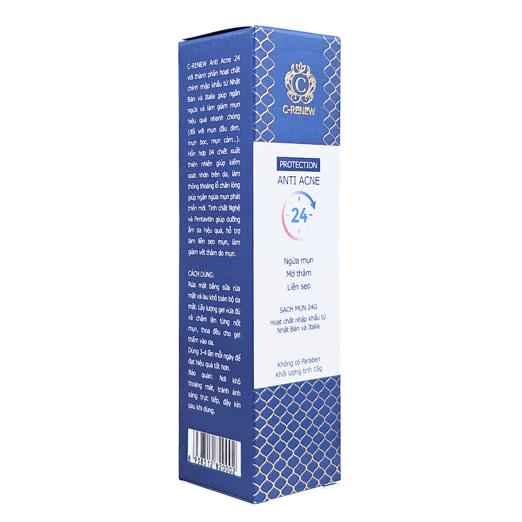 Kem Ngừa Mụn Anti Acne C-renew Fobe Hiệu Quả Nhanh Chóng N1 - Tuýp 15g