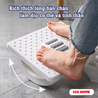 Ghế gác chân massage, kê chân Công Thái Học cho dân văn phòng, sinh viên, chơi game mát xa thư giãn, giảm stress