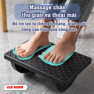 Ghế gác chân massage, kê chân Công Thái Học cho dân văn phòng, sinh viên, chơi game mát xa thư giãn, giảm stress