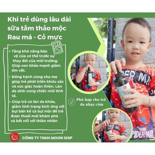 Sữa tắm gội thảo mộc  Moon Ship