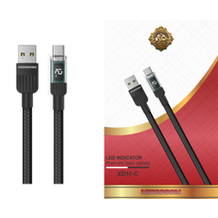 Cáp Sạc Nhanh Dây usb to TYPE C MICROCOM Có Đèn Báo Thông Số Sạc Chất ...