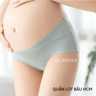 Quần Lót Cho Bà Bầu Larosa Cạp Chéo Chất Liệu Cotton Thông Hơi Kháng Khuẩn Bigsize LA88Q