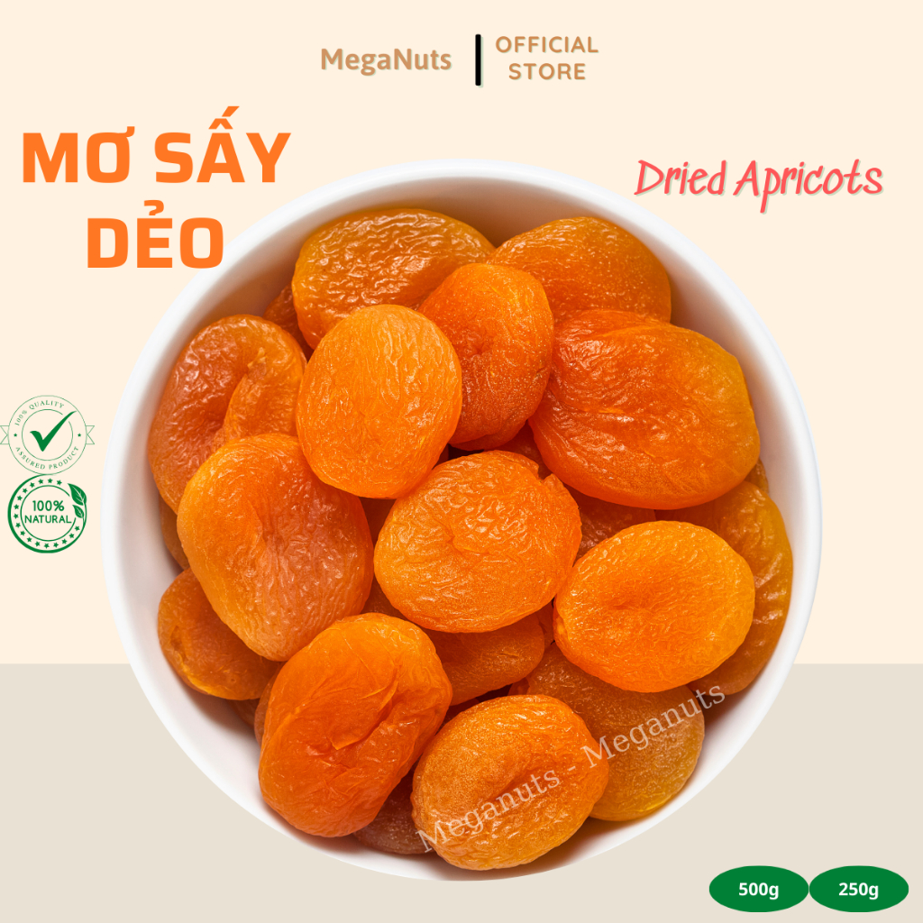 Mơ Sấy Dẻo Thổ Nhĩ Kỳ Không Đường Nhập Khẩu