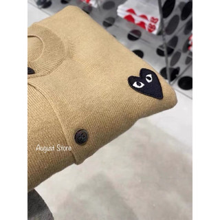 Áo Khoác Len Cardigan Trái Tim Trơn Mịn Basic Freesize