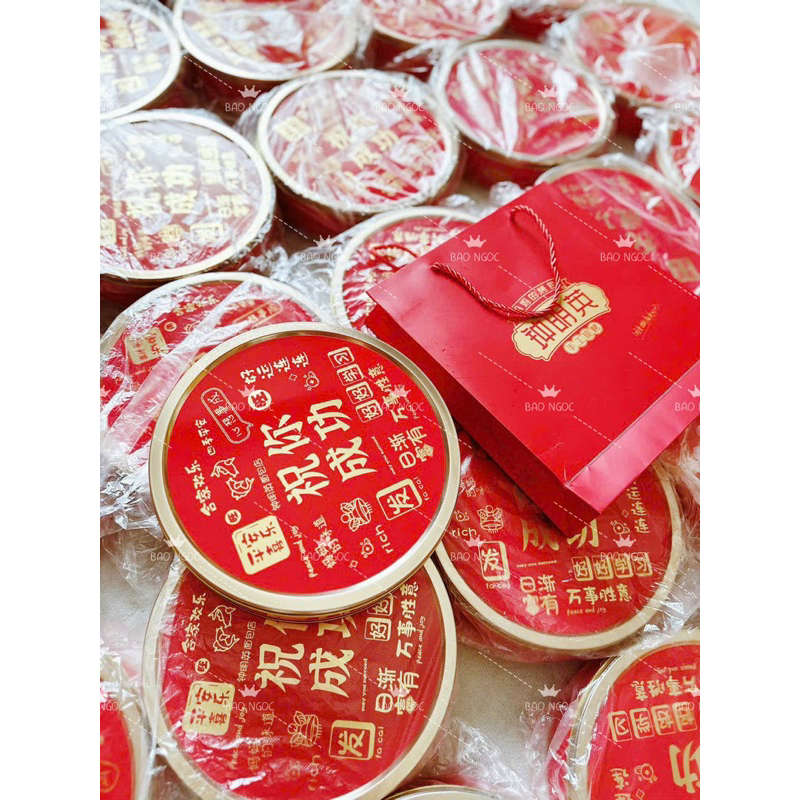 BÁNH NƯỚNG BÀ MINH TRỨNG MUỐI THƯỢNG HẢI + kèm túi
