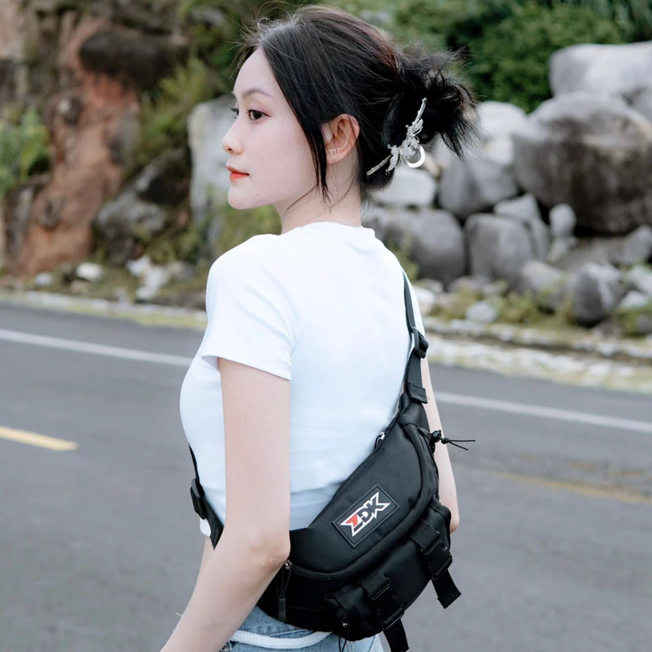 Túi Đeo Chéo Thời Trang ZDK Cao Cấp Túi Bao Tử Đa Năng Đeo Ngực Đeo Hông Chống Nước Nhẹ Thời Trang – 5