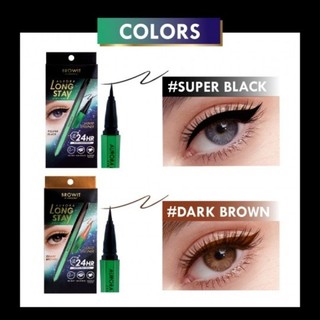 BÚT KẺ MẮT BROWIT AURORA LONGSTAY - không thấm nước, chống mồ hôi, viết mịn