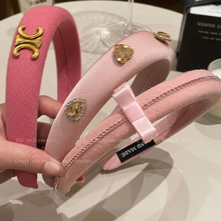 Bờm tóc cài tóc đính đá nơ cao cấp, 🌸free ship🌸 băng đô cài tóc dễ thương Ghiền Cói