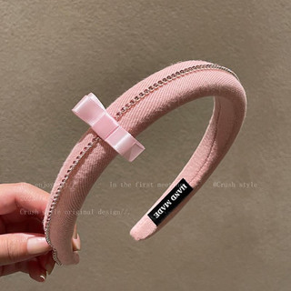 Bờm tóc cài tóc đính đá nơ cao cấp, 🌸free ship🌸 băng đô cài tóc dễ thương Ghiền Cói
