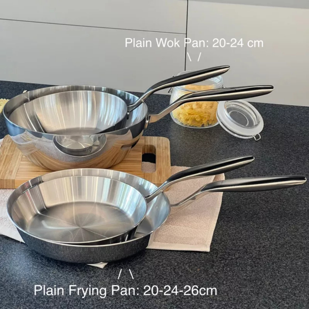 Chảo INOX 3 Lớp Đáy Chiên Rán Kaiyo 20/24/26Cm - Chảo Đúc Nguyên Khối ...