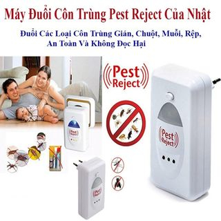 Thiết Bị Đuổi Côn Trùng Pest Reject - Máy Đuổi Chuột Gián Muỗi Ruồi Kiến Mối Thông Minh