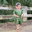 Quần áo trẻ em (7-18kg) sét bà ba Đùi + Kèm khăn cho bé