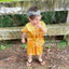 Quần áo trẻ em (7-18kg) sét bà ba Đùi + Kèm khăn cho bé