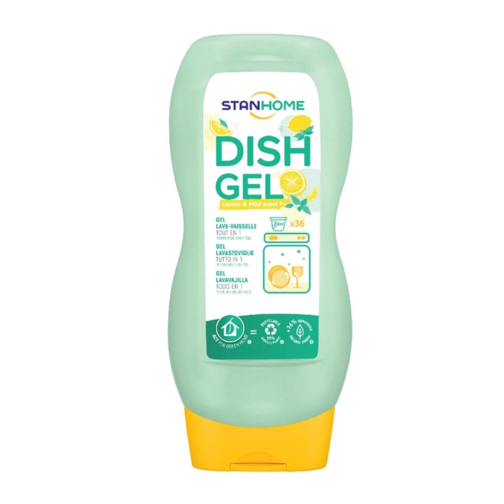 Đánh Giá Nước Rửa Chén Máy Stanhome Dish Gel Chanh Bạc Hà 720ML - Sạch Bóng, Khử Mùi Hiệu Quả
