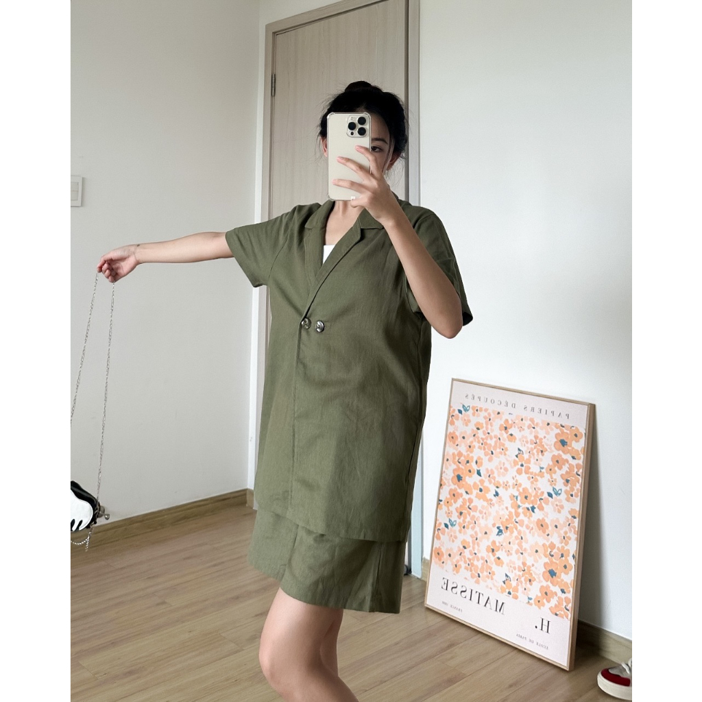 Comfy Day - Set Linen tối giản cho ngày thoải mái