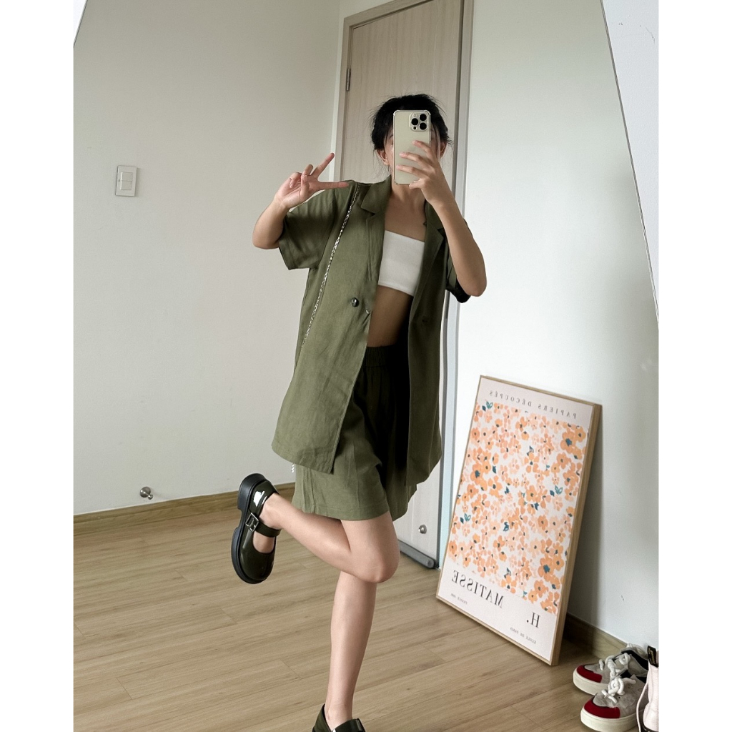 Comfy Day - Set Linen tối giản cho ngày thoải mái