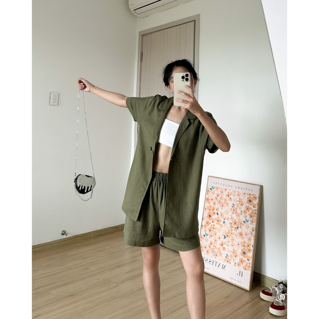 Comfy Day - Set Linen tối giản cho ngày thoải mái