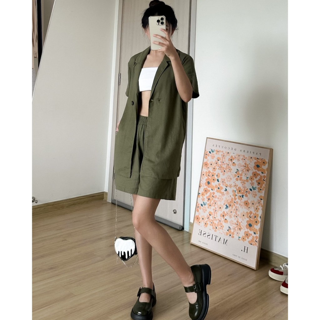 Comfy Day - Set Linen tối giản cho ngày thoải mái