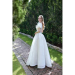 ĐẦM CƯỚI- ĐI BÀN - CÔ  DÂU TAY BỒNG  ĐÍNH HOA LÔNG VŨ FULL SIZE S/M/L/XL( có sẵn hàng ) CÓ NHẬN MAY BIG SIZE — ảnh 6