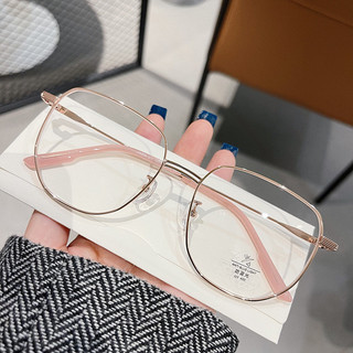 Kính giả cận nữ nam cao cấp mắt không độ râm mát chống UV ánh sáng xanh phong cách Ulzzang thời trang giá rẻ HANASO 157