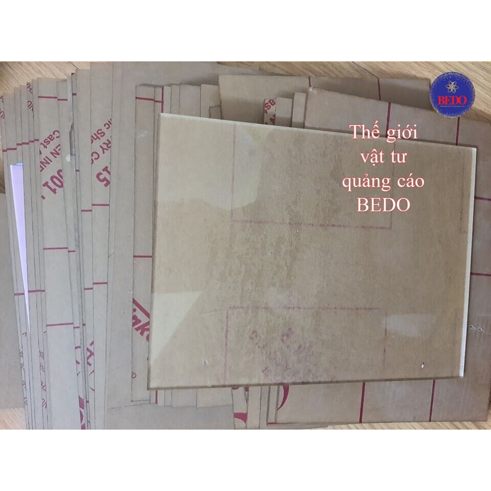 Tấm Mica Đài Loan BEDO Trong Suốt 2mm Xuyên Sáng Tấm Nhựa Mica Làm Hộp Đèn Chữ Nổi Trang Trí