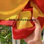 Bà ba Đỏ ghép vàng đi chùa [CHƯA CÓKHĂN], lễ hội cho bé 🎁 FREESHIP 🎁 - Lụa mềm mại, mát mẻ thấm hút mồ hôi, kiểu dáng xi