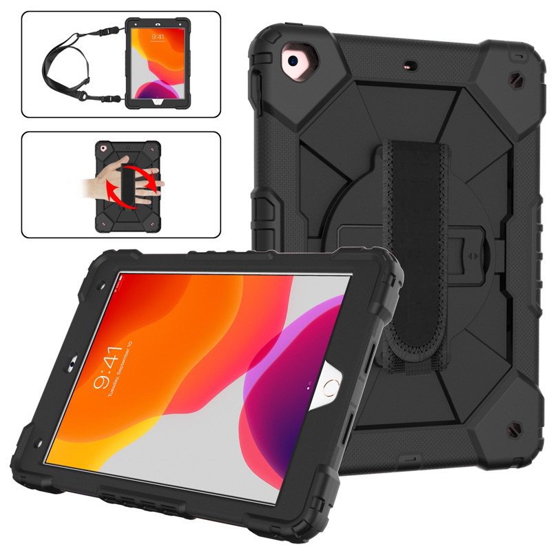 Custodia portfolio in pelle personalizzata per iPad mini 5 / iPad air 10.5 / Pro 12.9 / iPad 9.7 / iPad 10.2 2019 con portapenne Apple - 604 - Italia