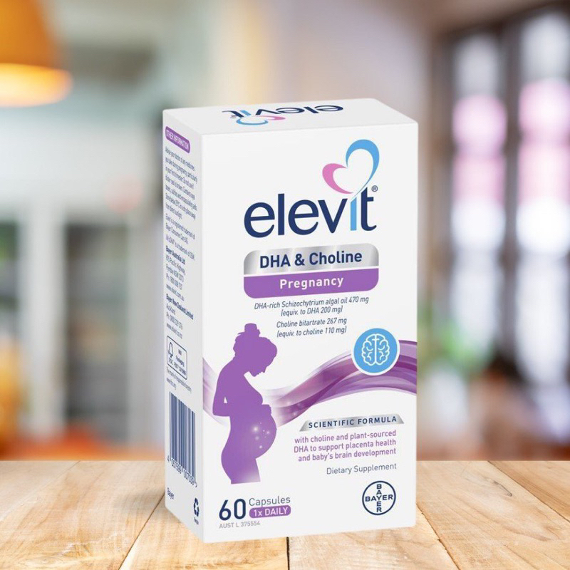 Viên uống Elevit DHA for pregnancy & breastfeeding 60 viên. Shopee