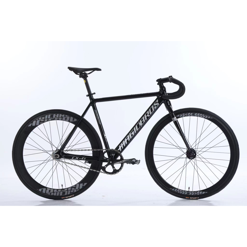 Xe đạp Fixed Gear Magicbros CX6 khung nhôm tặng kèm phanh phụ | Shopee ...