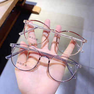 Gọng kính cận mắt kính tròn dễ thương chống được tia UV và ánh ánh sáng xanh thay được tròng cận HANASO  514